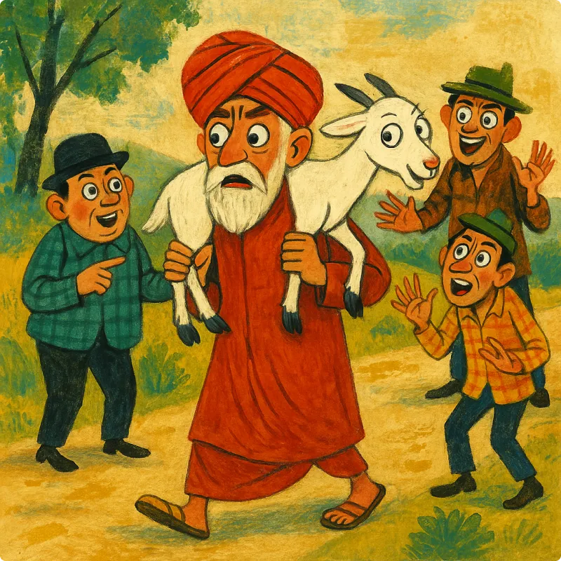 Panchatantra Fables - The Brahmin and the Crooks