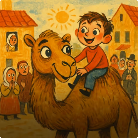 The Camel seen for the First Time