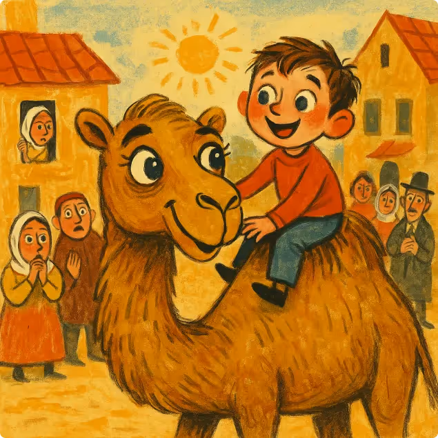 The Camel seen for the First Time