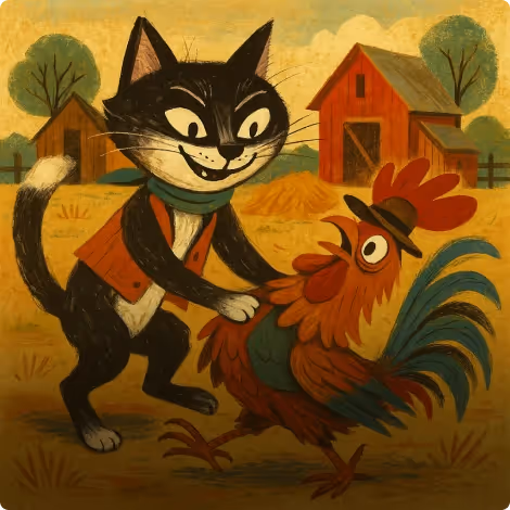 The Cat and the Rooster