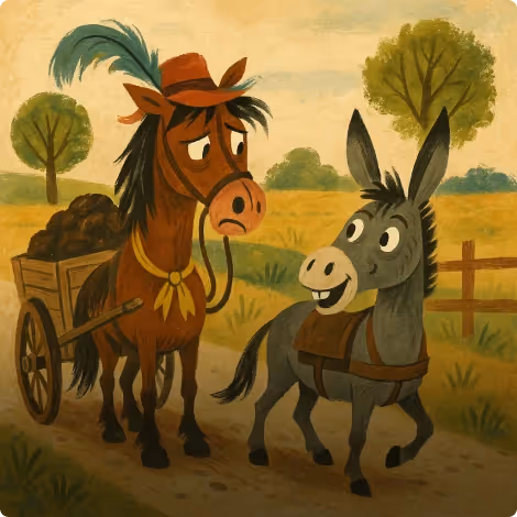 The Disdainful Horse
