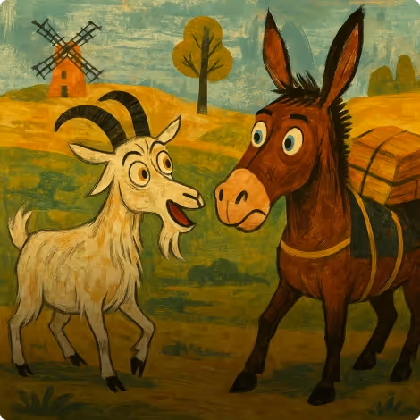 The Goat and The Donkey