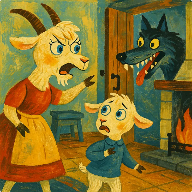 Romanian Folktales - The Goat with Three Kids