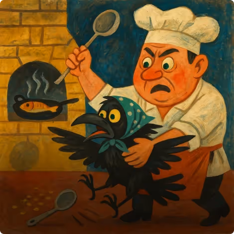 The Greedy Crow