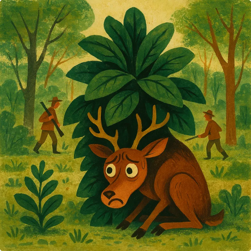 Aesop's Fables - The Hart and The Vine