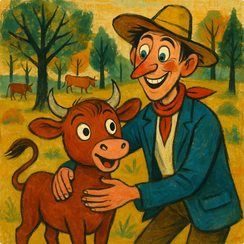 Aesop's Fables - The Herdsman and The Lost Bull