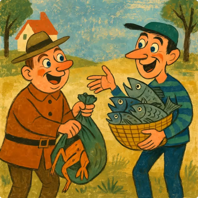 The Huntsman and The Fisherman