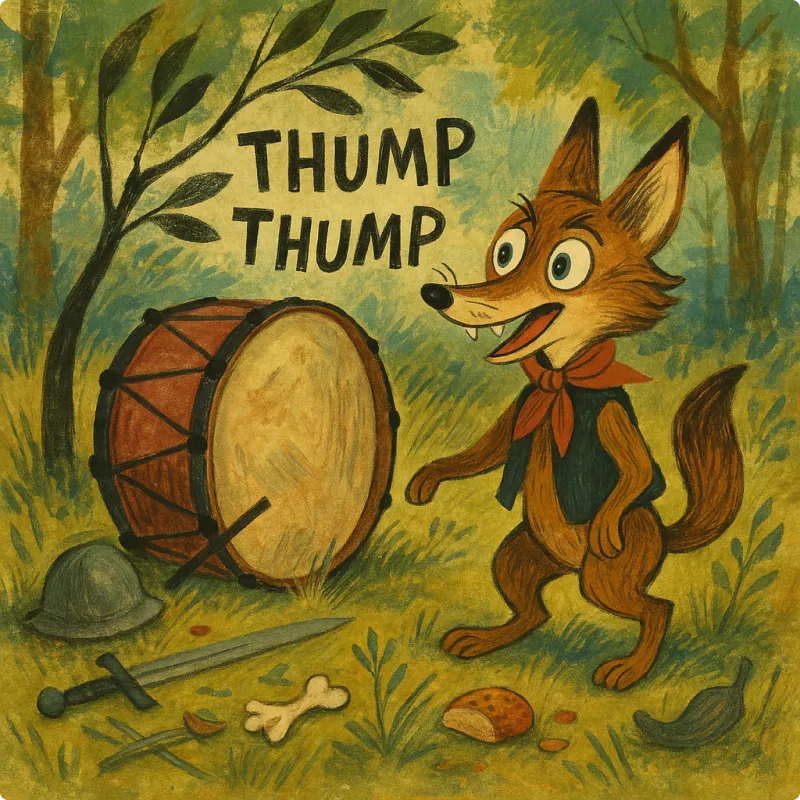 Panchatantra Fables - The Jackal And The Drum