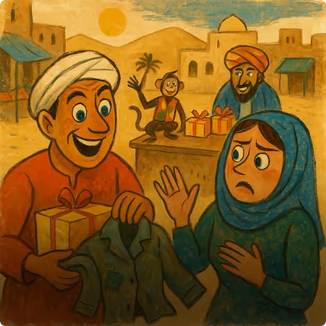 The Thief and His Monkey