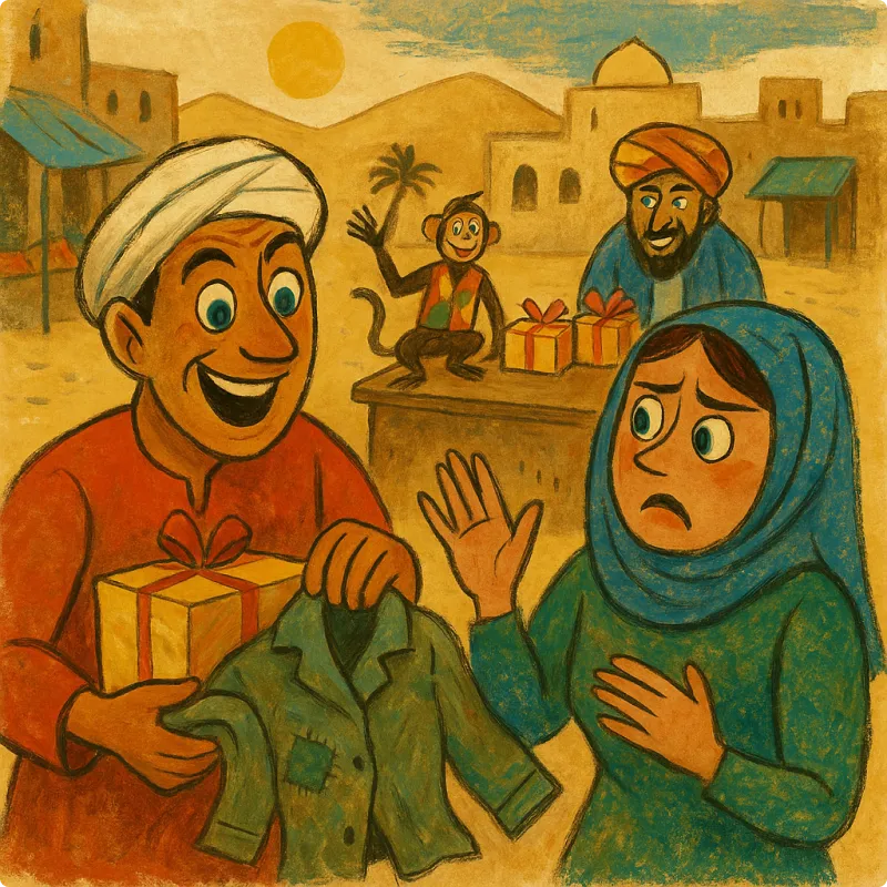 The Thief and His Monkey
