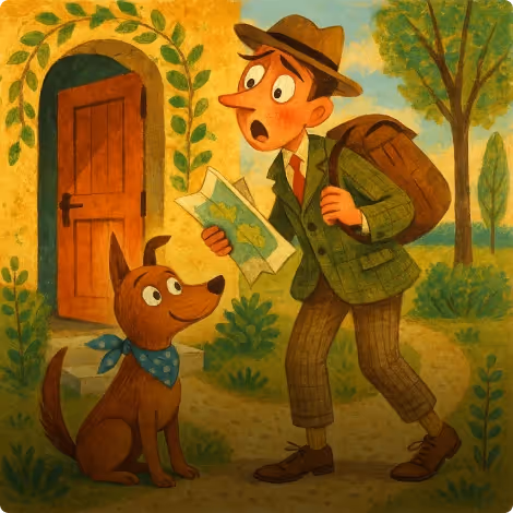 The Traveler and His Dog