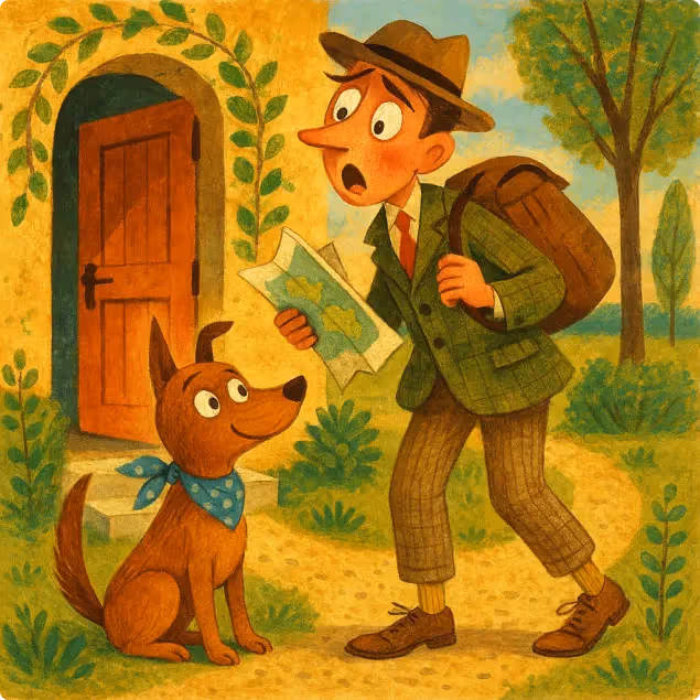 The Traveler and His Dog