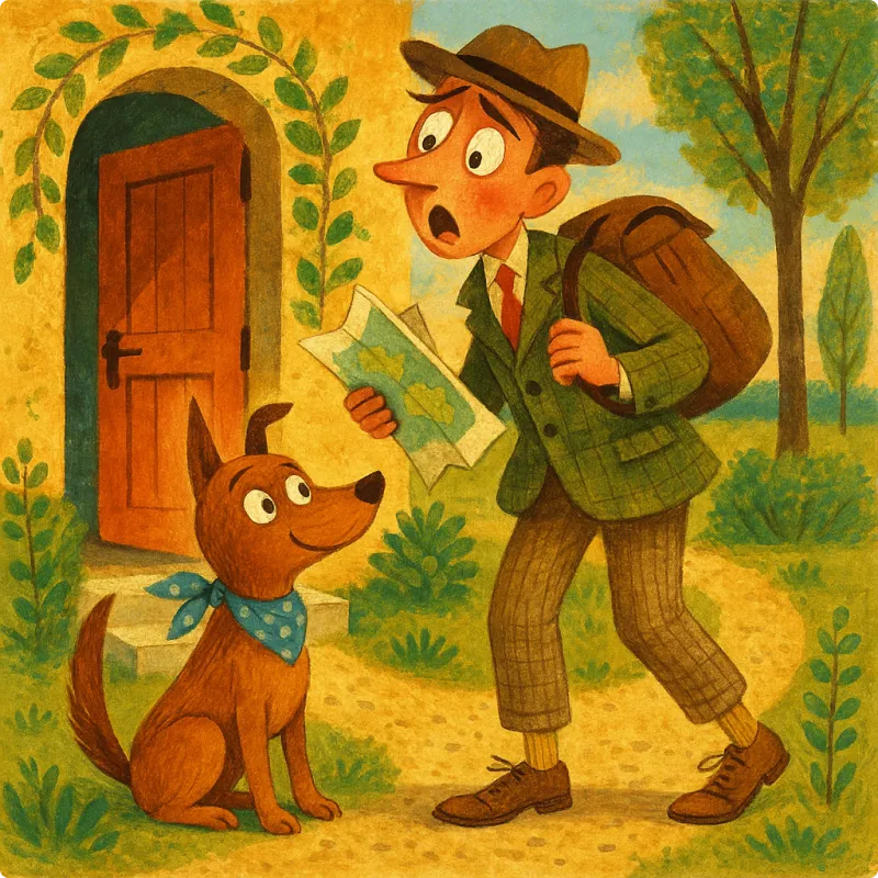 Aesop's Fables - The Traveler and His Dog