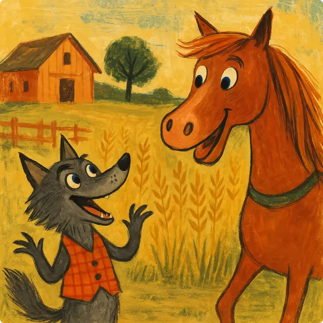The Wolf and The Horse