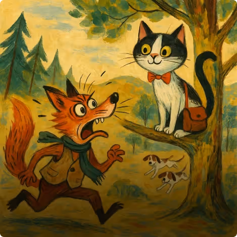 The Fox and The Cat