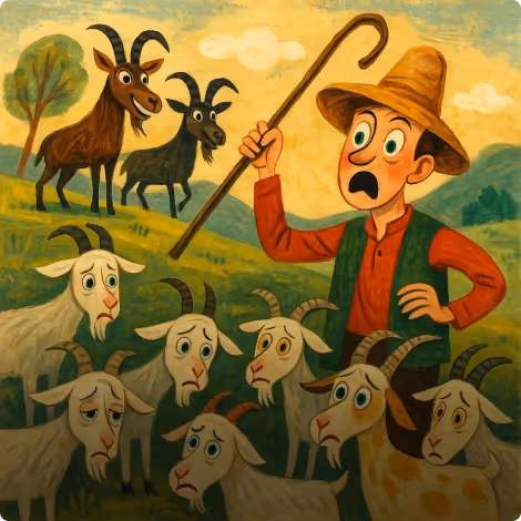 The Goatherd and the Wild Goats