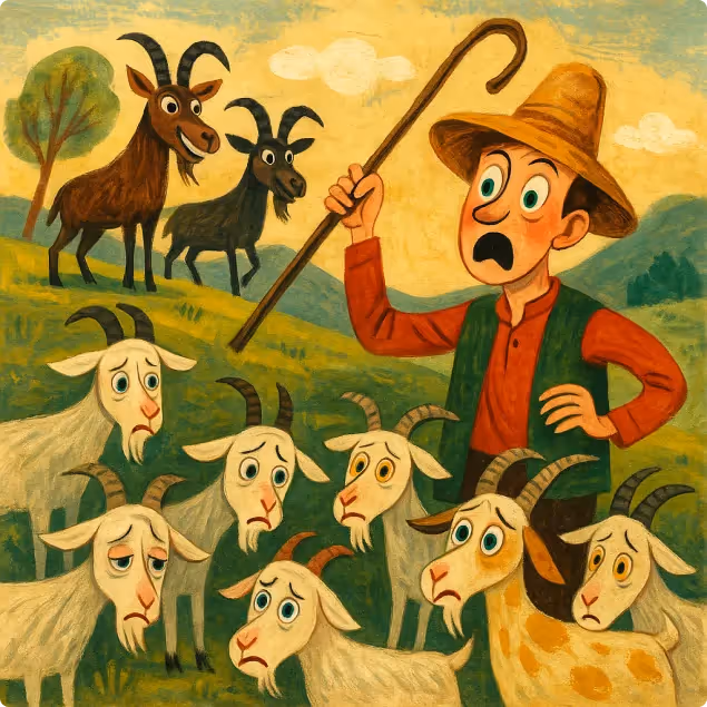 The Goatherd and the Wild Goats
