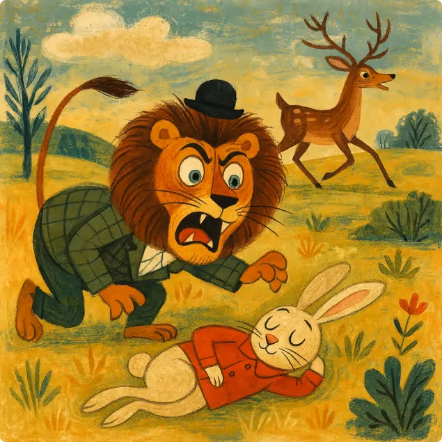 The Lion and The Hare
