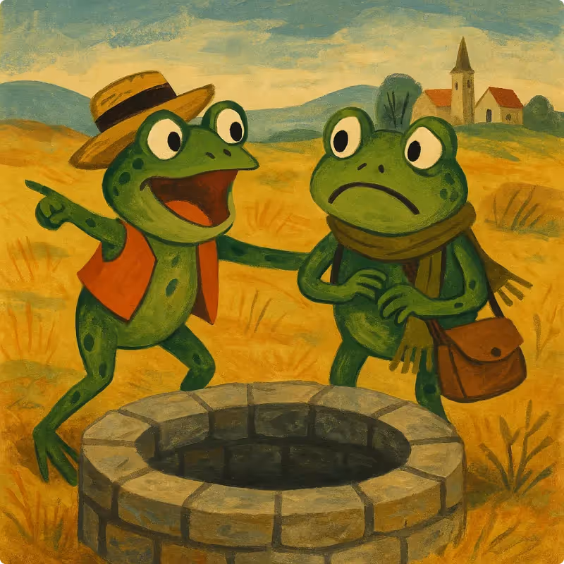 Aesop's Fables - The Two Frogs