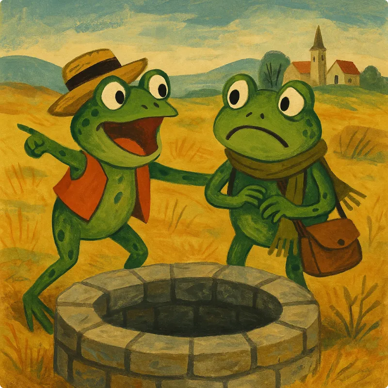 Aesop's Fables - The Two Frogs