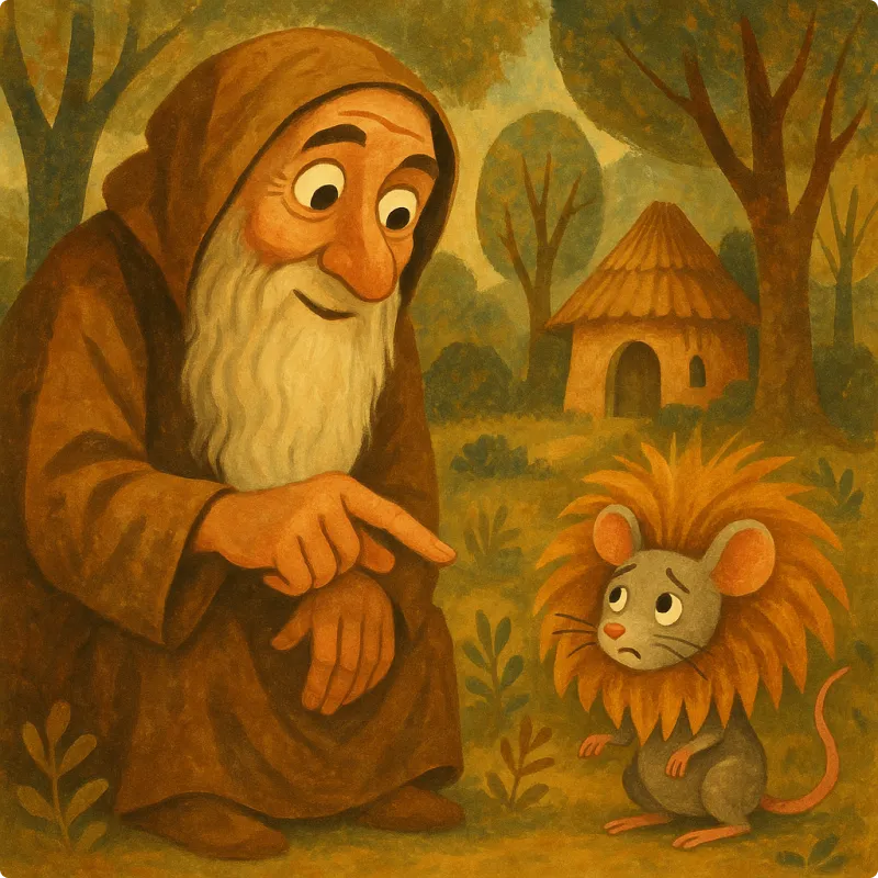 Panchatantra Fables - The Hermit and the Mouse