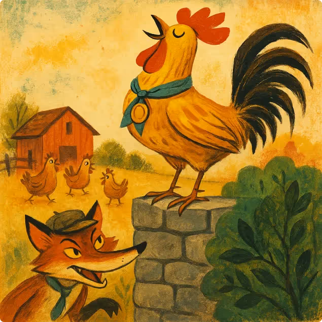 The Rooster and the Fox