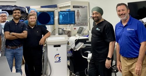 Dr. Chopra, renowned doctor and clinical expert, along with his staff and Skanray team