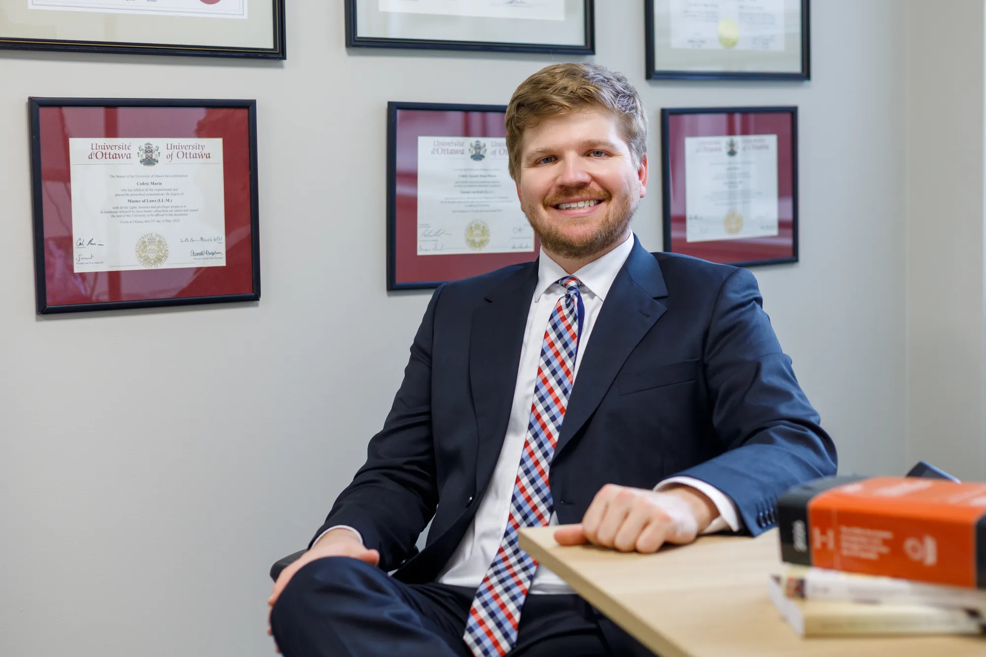Headshot of Cédric Marin, principal Lawyer at Marin Immigration Law