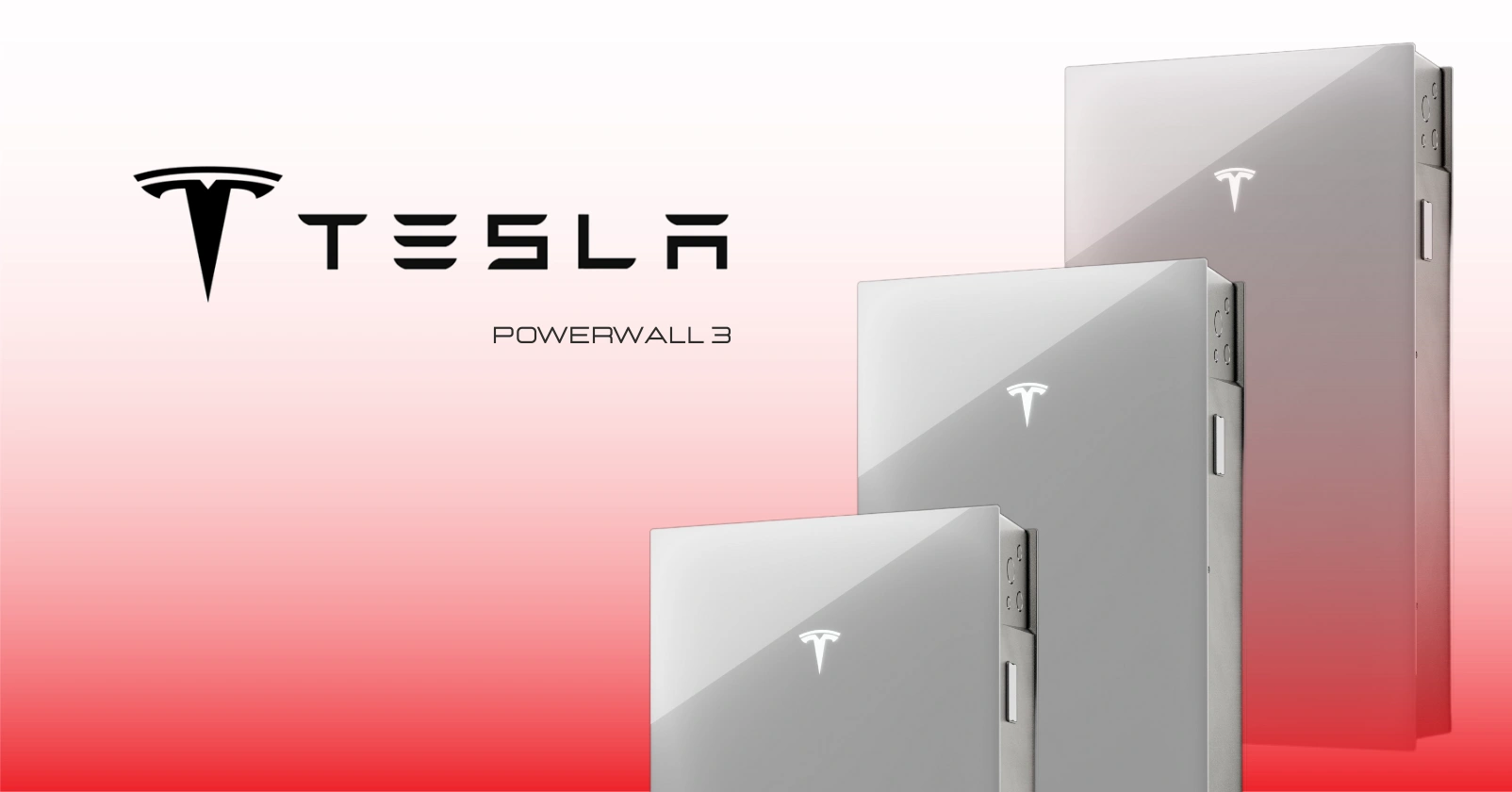 Graphic showcasing Tesla Powerwall 3 battery