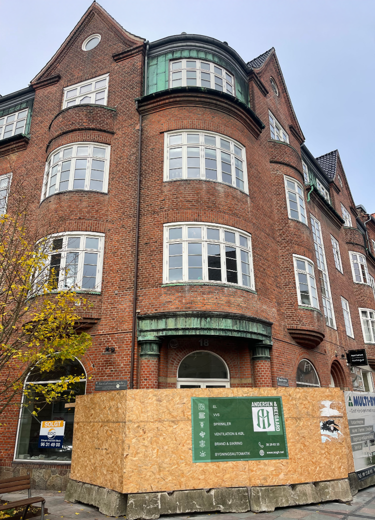 Boulevarden 18 – øjenklinikken tager form