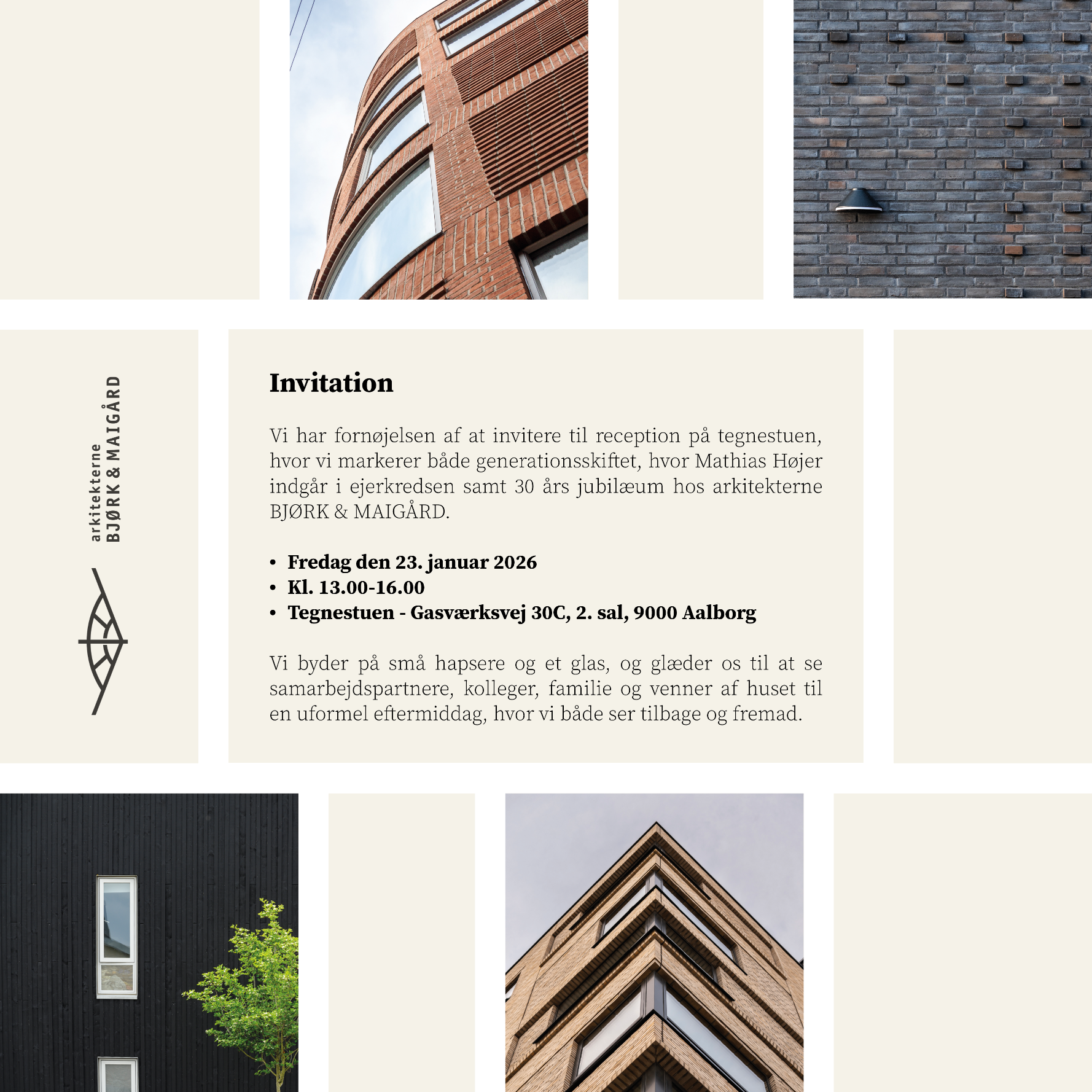 Invitation til reception 23.01.2026