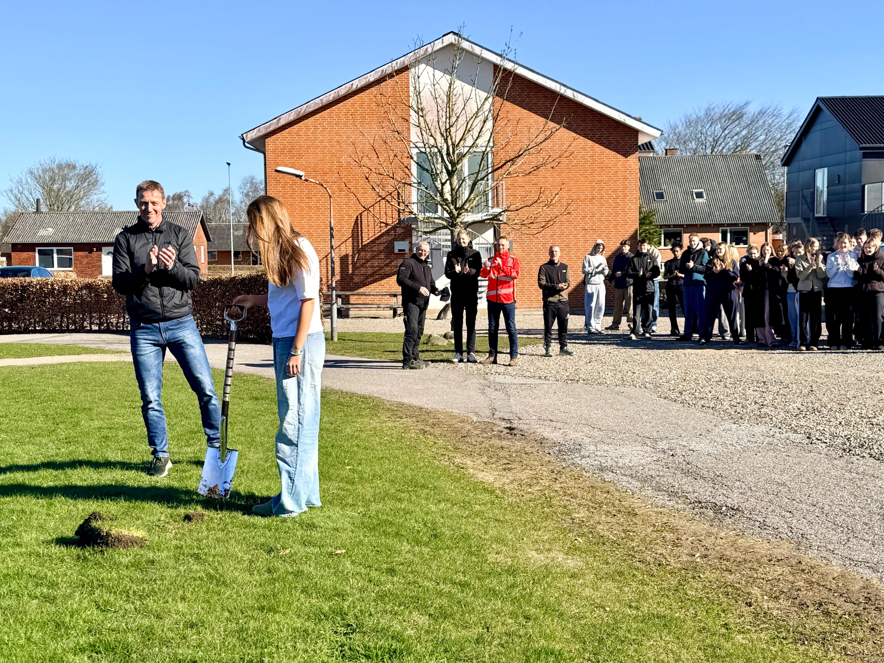 Første spadestik på HCI