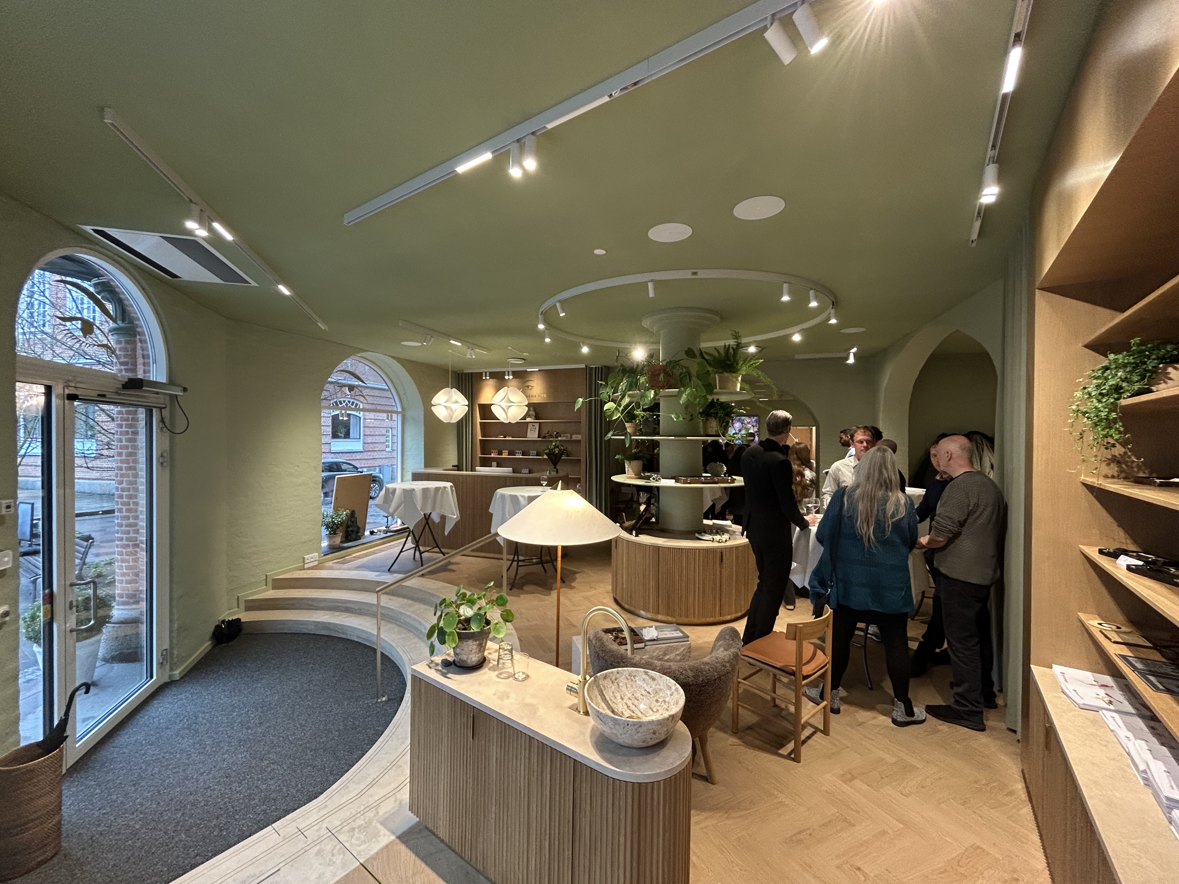 Åbningsreception af Øjenlægens Hus