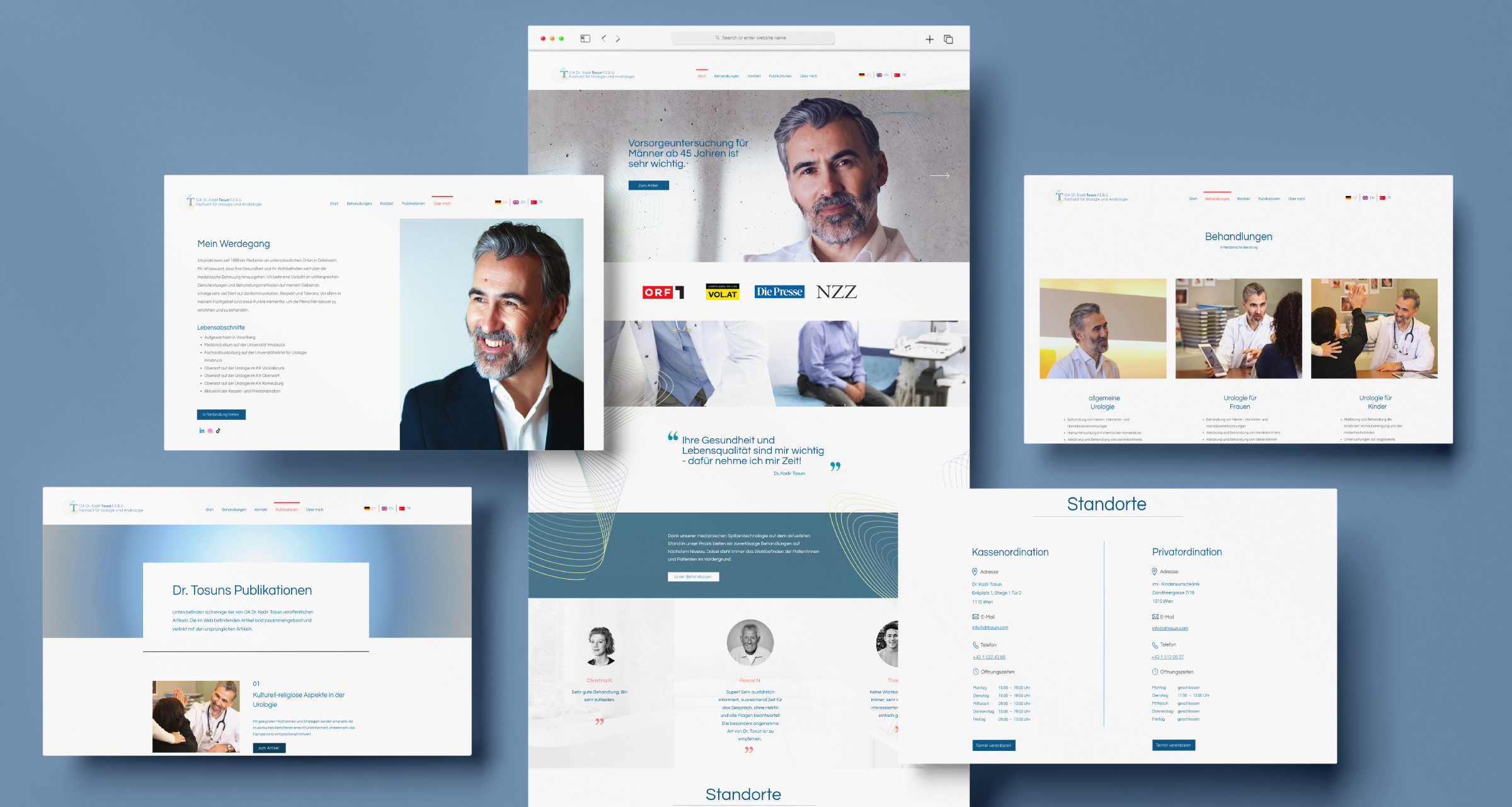 Website Dr. Tosun - alpstudios