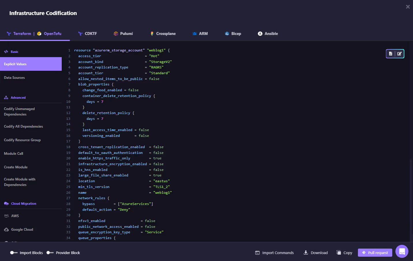  Inventory panel,