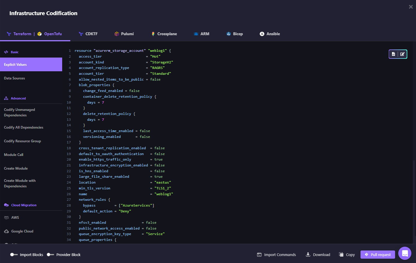  Inventory panel,