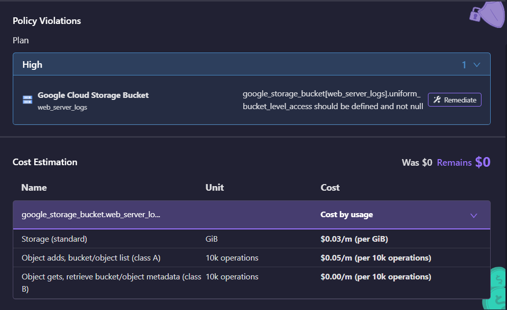 visibility into the exact components that were added or modified in your infrastructure