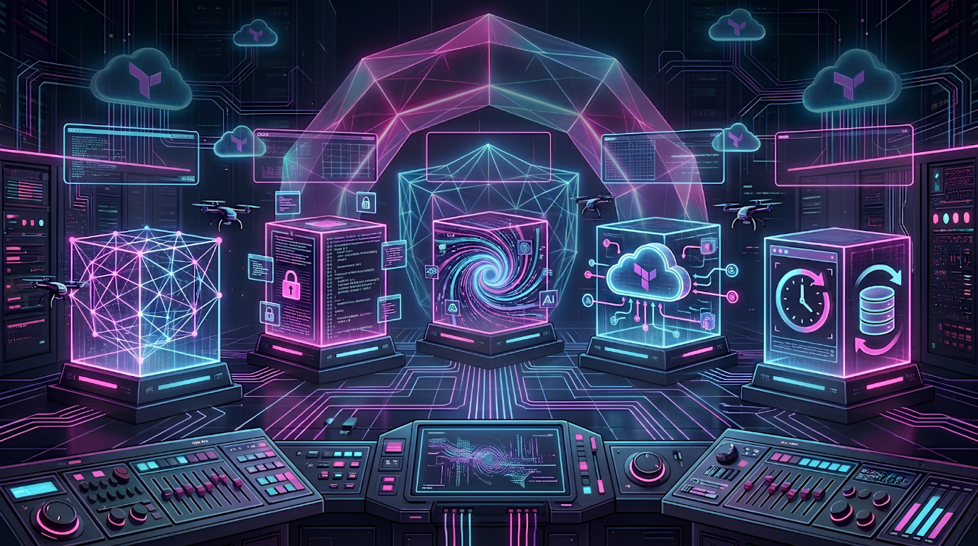 Cyber resilience platforms comparison graphic with cloud recovery icons