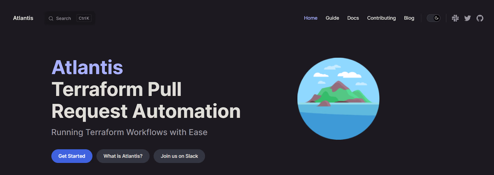 Atlantis project page for pull-request-driven Terraform automation