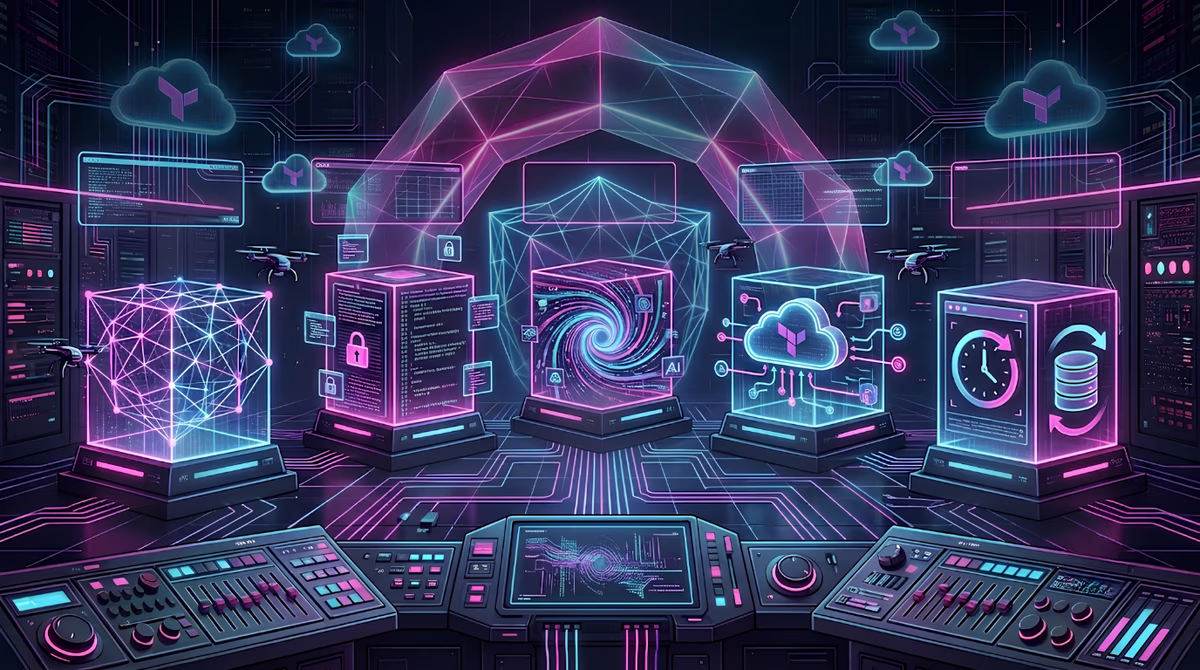 Cyber resilience platforms comparison graphic with cloud recovery icons
