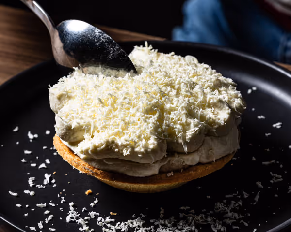 Seasonal asian inspired dessert