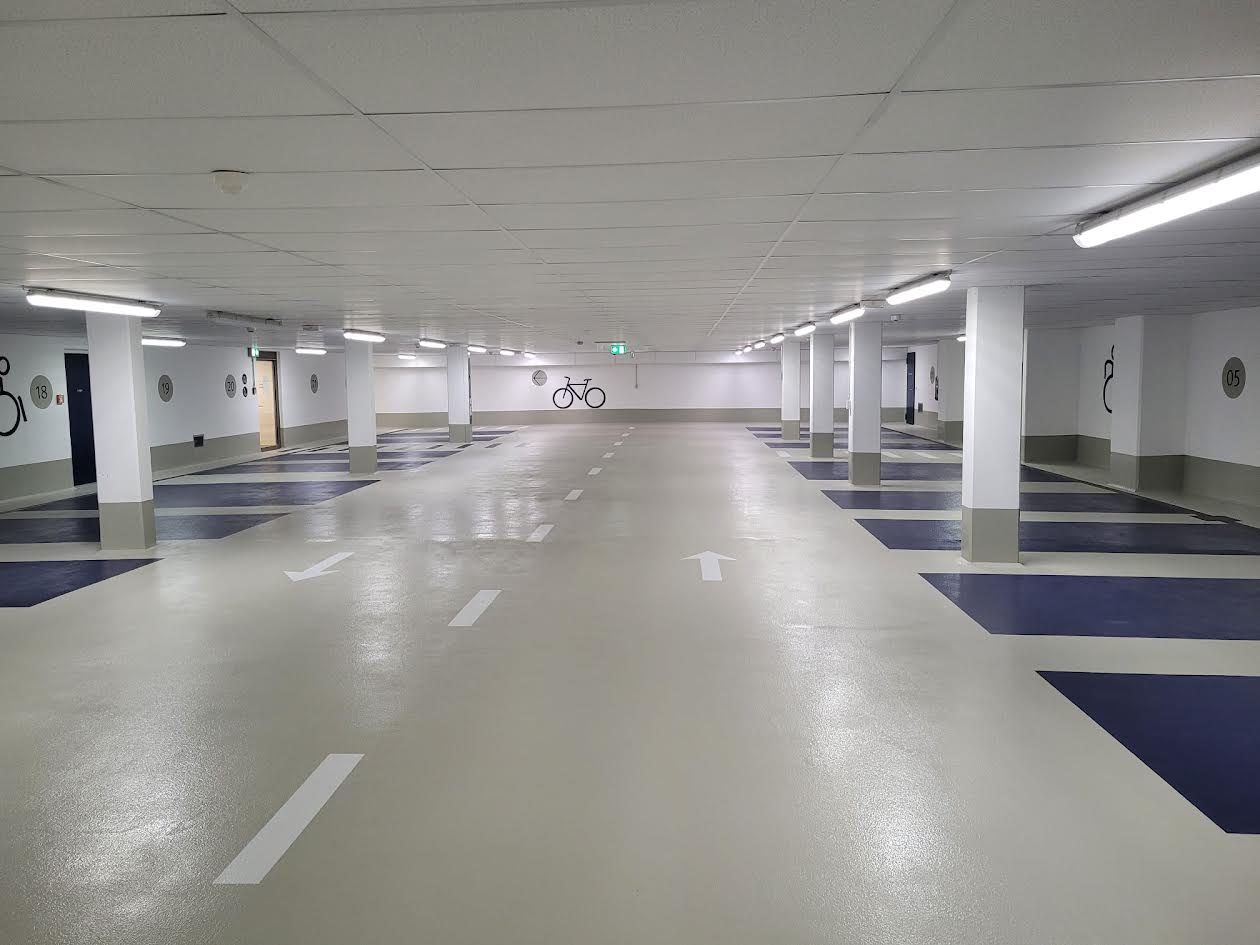 Sanierung Tiefgarage DGUV, Berlin-Mitte