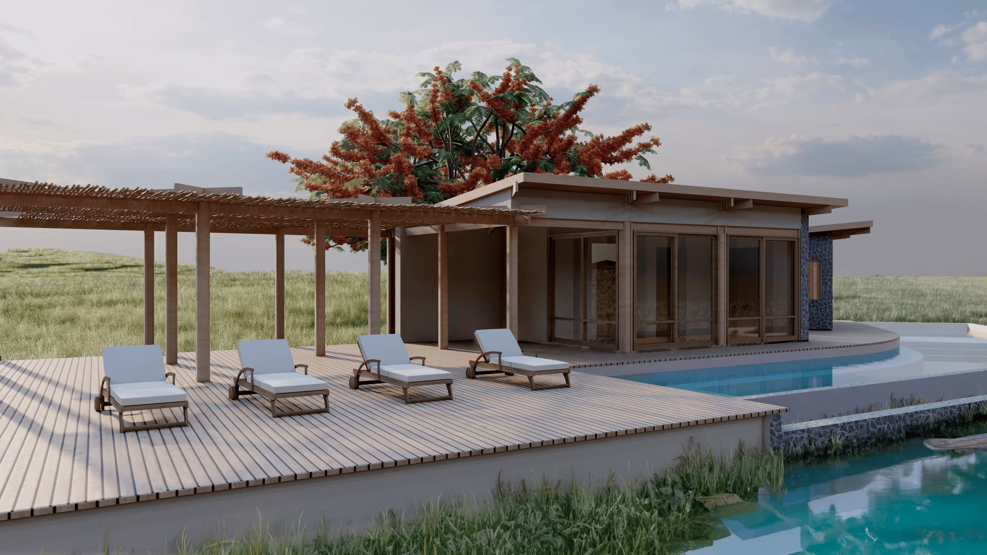 POOL VIEW