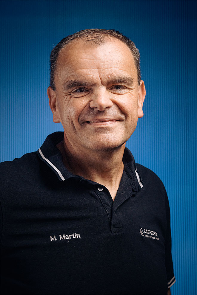 Porträt von Michael Martin, Folien- und Materialexperte im Glasa-Team