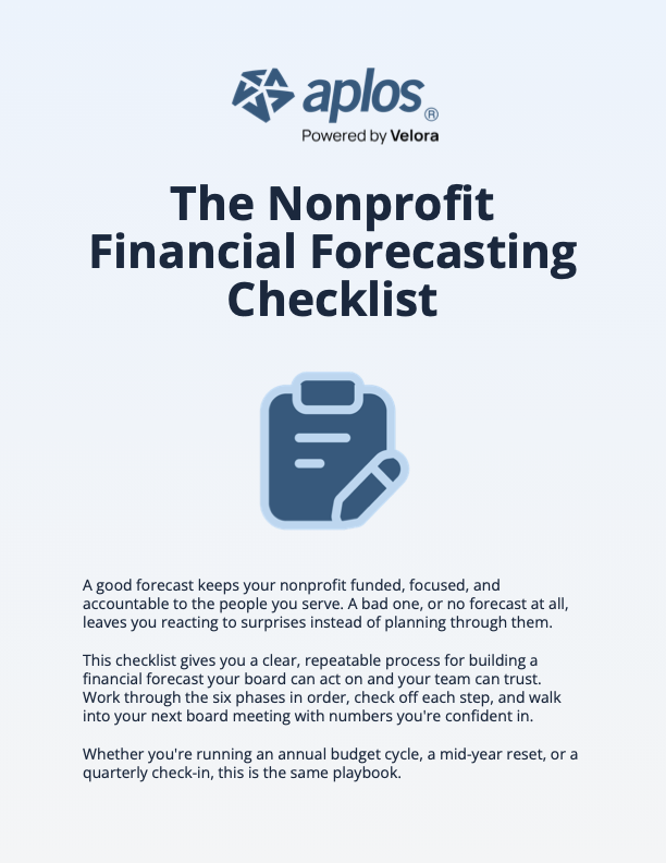 Table of contents for the Jumpstarting Your Fundraising Efforts ebook, for nonprofits