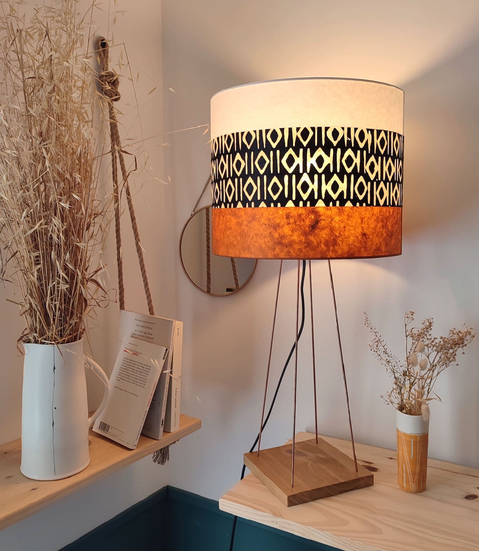 Lampe Hiéroglyphes 