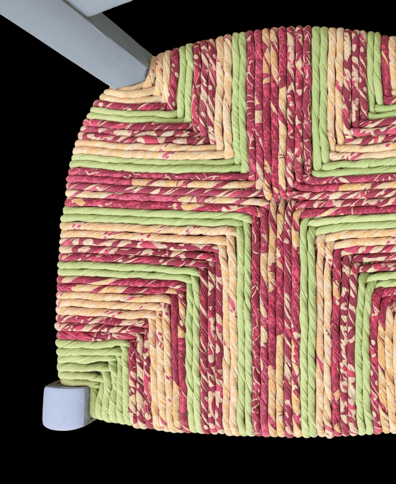Rempaillage de chaise en tissu