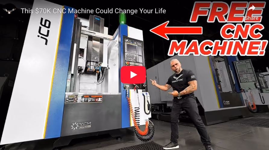 Ganhe uma máquina CNC de $70.000 da CloudNC!  