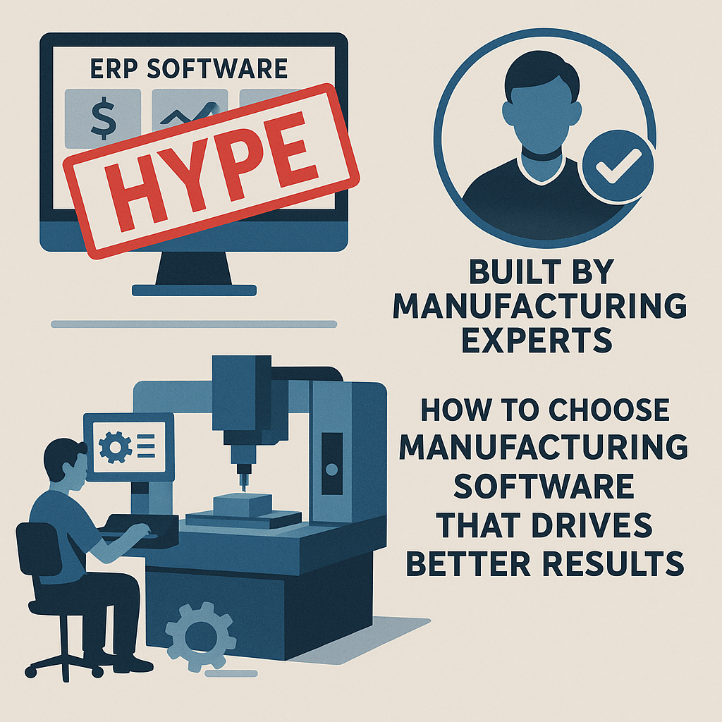 Stop buying crap: choosing manufacturing software that works