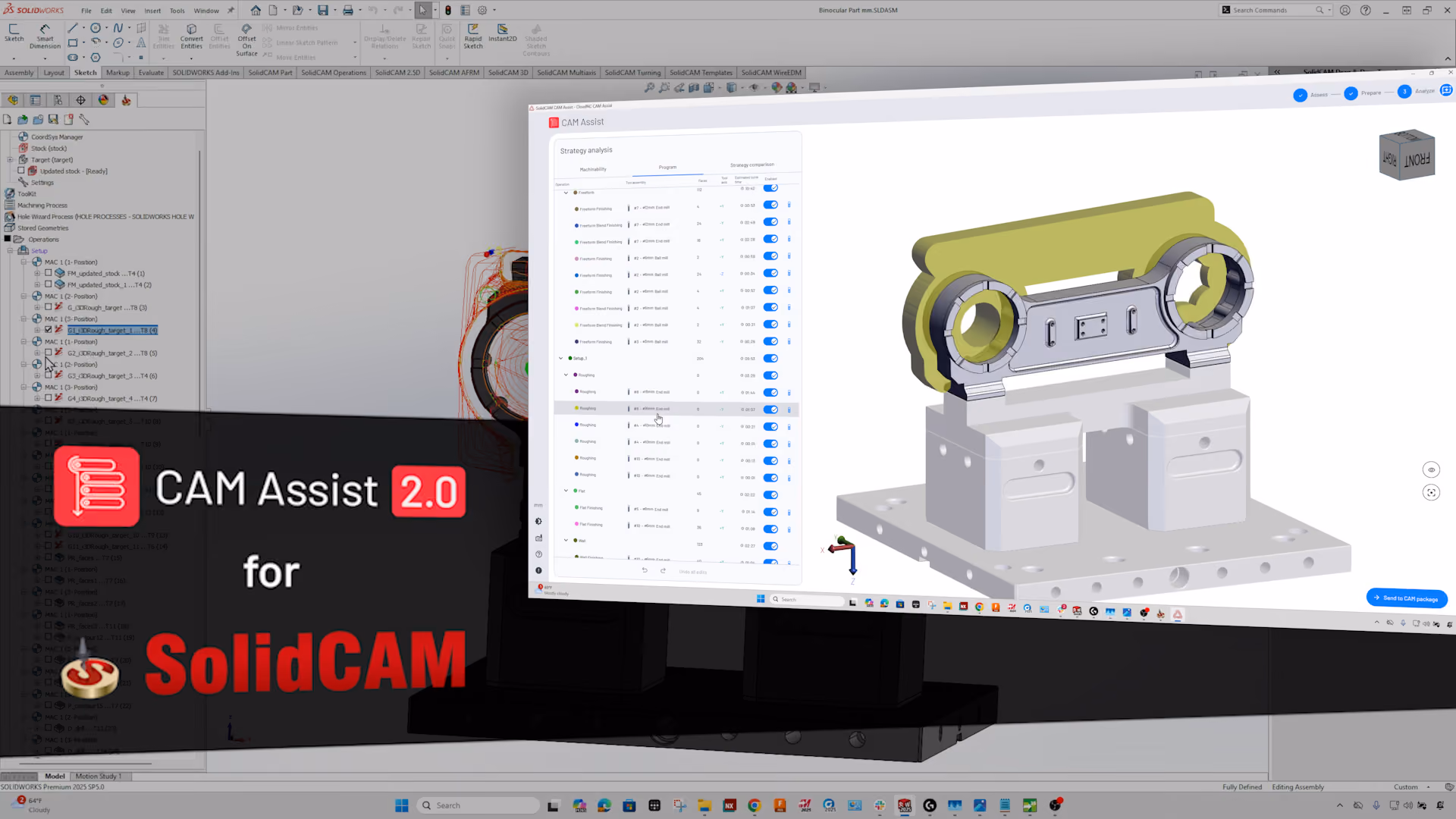 CAM SolidCAM के लिए सहायता: अब प्रारंभिक पहुँच में उपलब्ध है! 